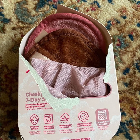 MakeUp Eraser Cheeky 7-Day Set in Pink and Brown Nordstrom new in box missing 2 - Picture 2 of 2